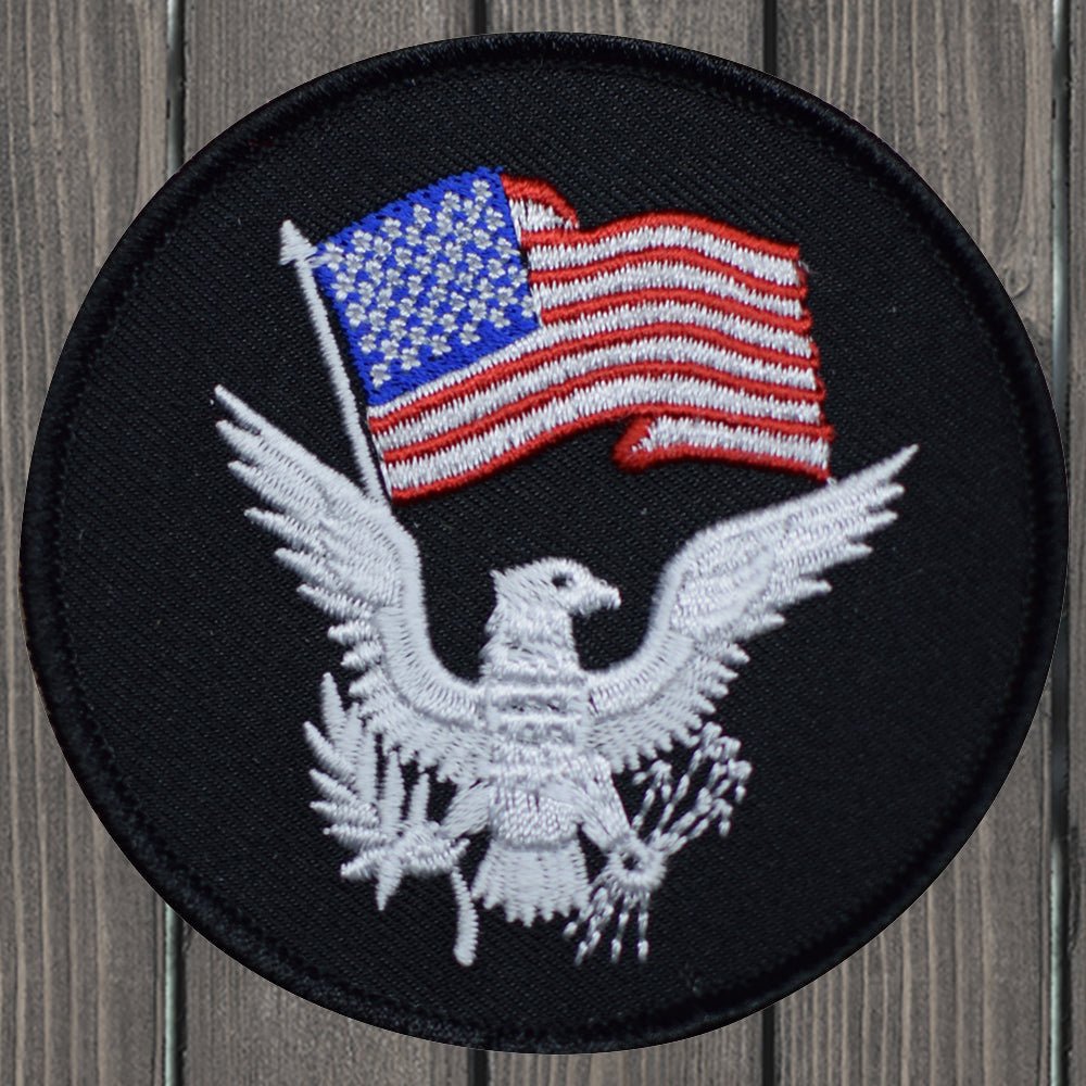 U.S.A. Embroidered Patch — Iron On