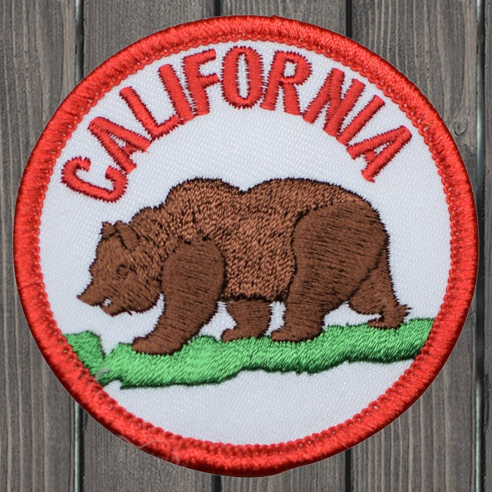 California Embroidered Patch — Iron On – Paddy's Patches