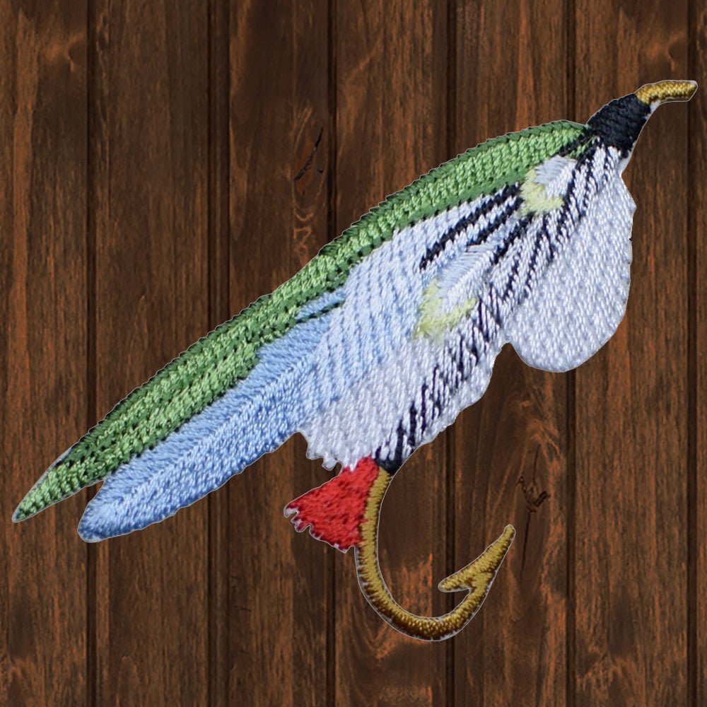 Fly Fishing Embroidered Patch — Iron On – Paddy's Patches