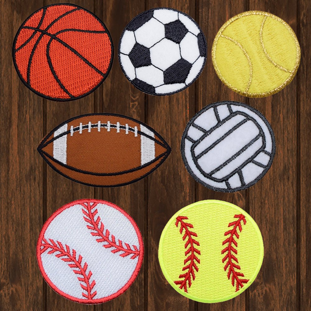 Sports Embroidered Patch — Iron On