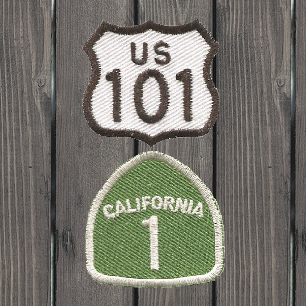 America's Highway Iron-On Biker Patch For Jackets