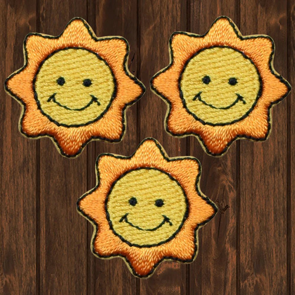 Sunshine Applique Patches (Iron On | 3 Pack)