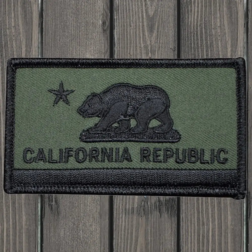 California State Embroidered Patch — Iron On