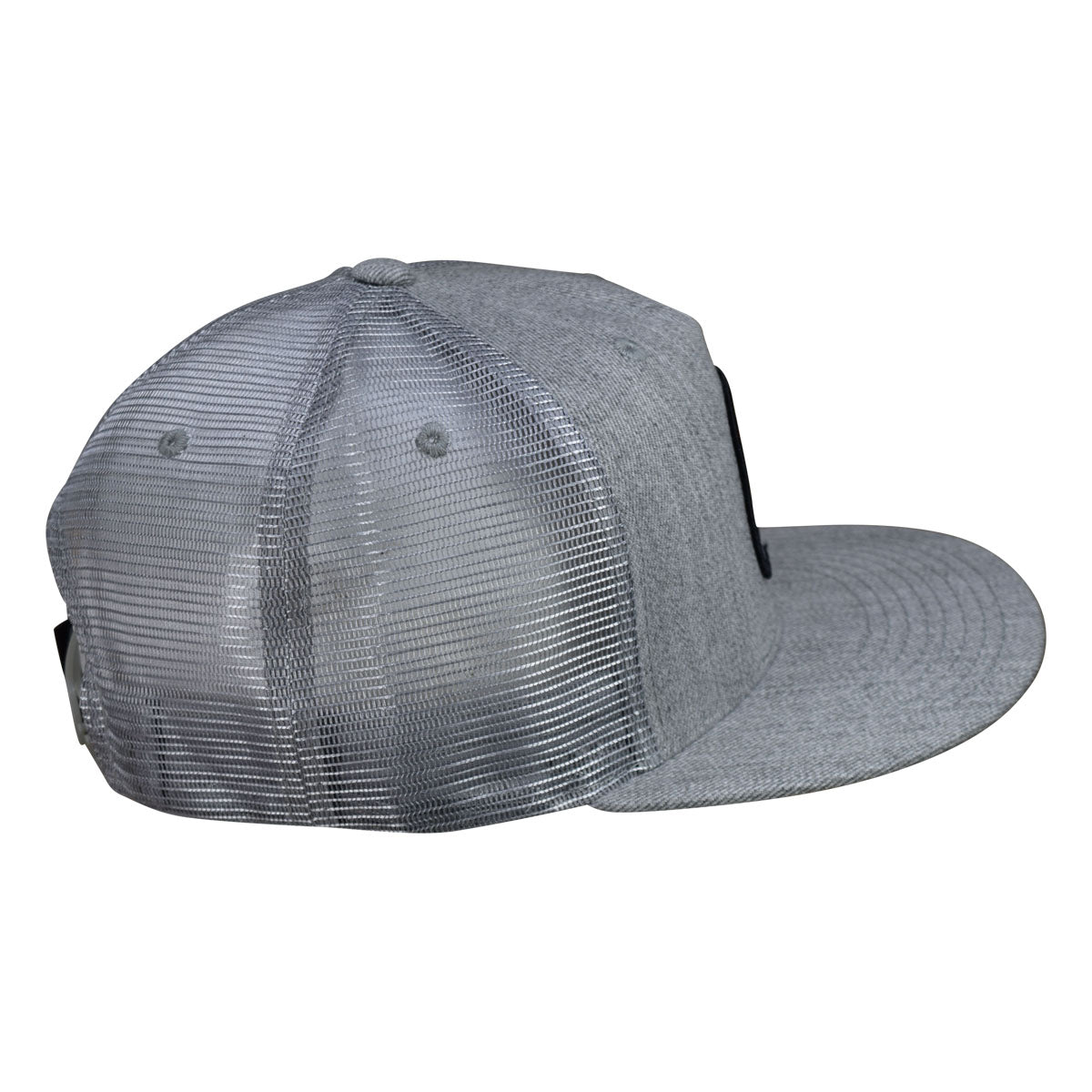 Hawaii Hibiscus Trucker Hat by LET'S BE IRIE - Heather Gray Snapback - Let's Be Irie™