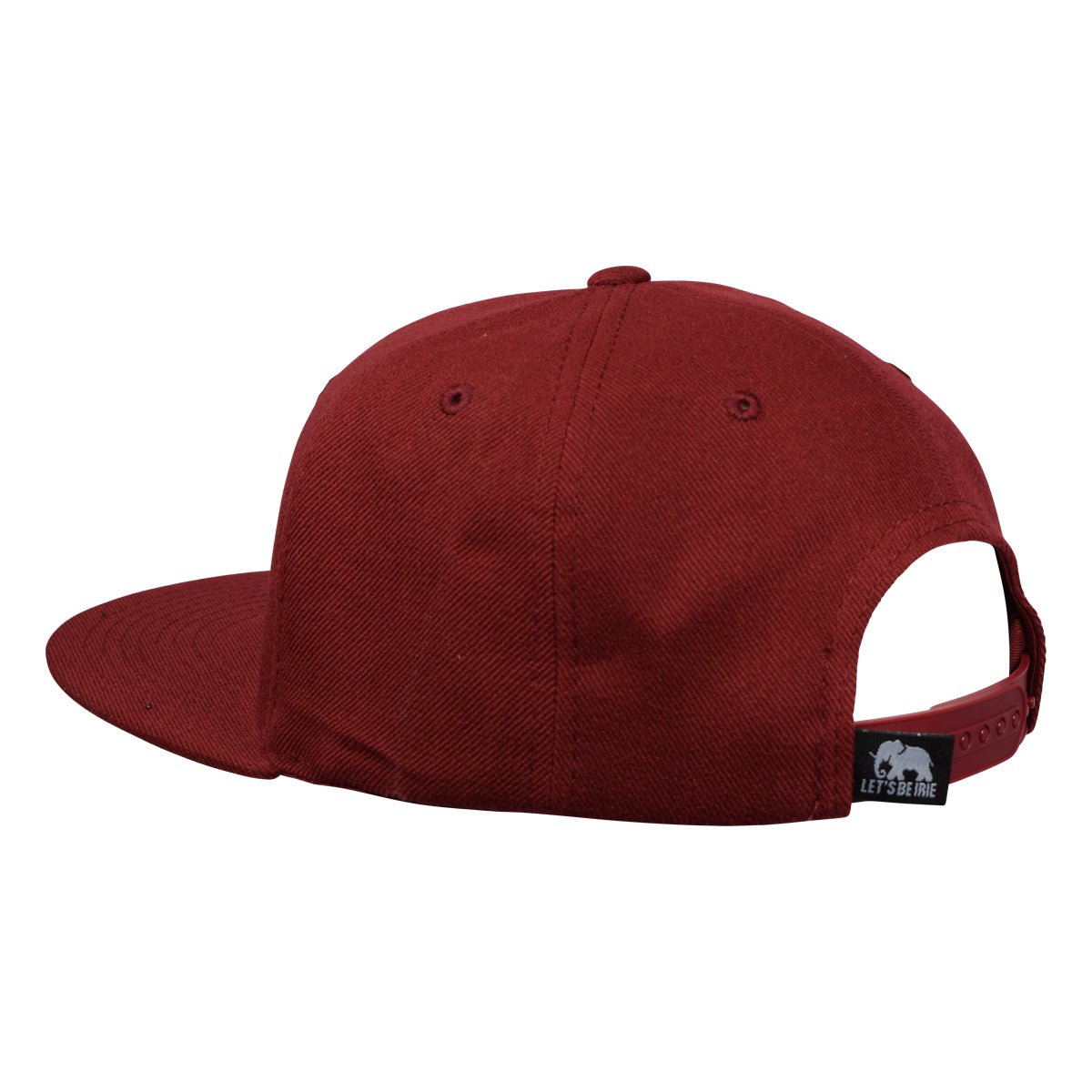 Brown Buffalo Snapback Hat by LET'S BE IRIE - Cardinal Red - Let's Be Irie™