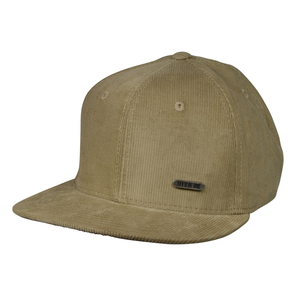 Corduroy Snapback by LET'S BE IRIE - Khaki - Let's Be Irie™