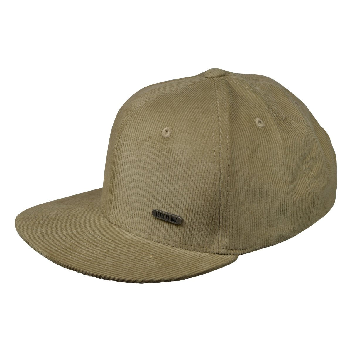 Corduroy Snapback by LET'S BE IRIE - Khaki - Let's Be Irie™