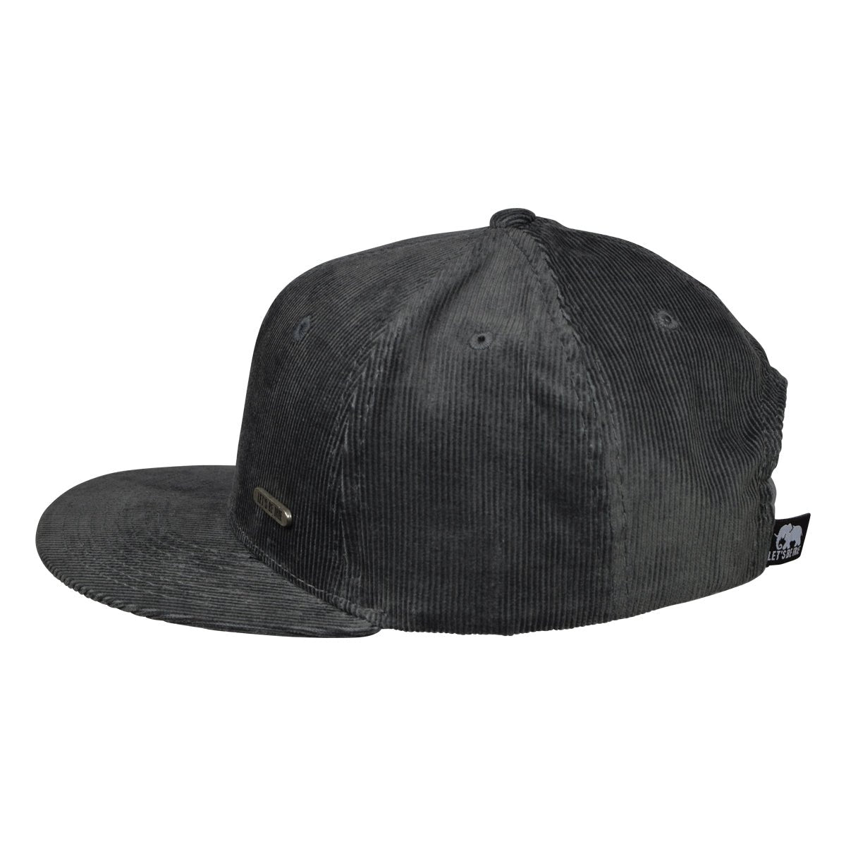 Corduroy Snapback by LET'S BE IRIE - Gray - Let's Be Irie™