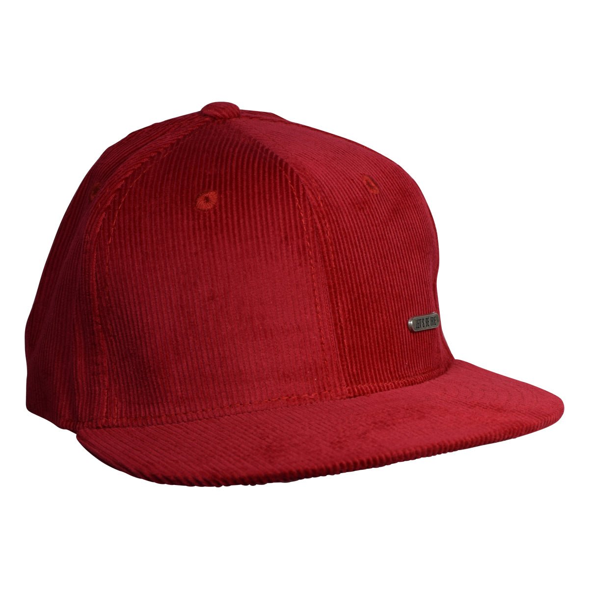 Corduroy Snapback by LET'S BE IRIE - Red - Let's Be Irie™