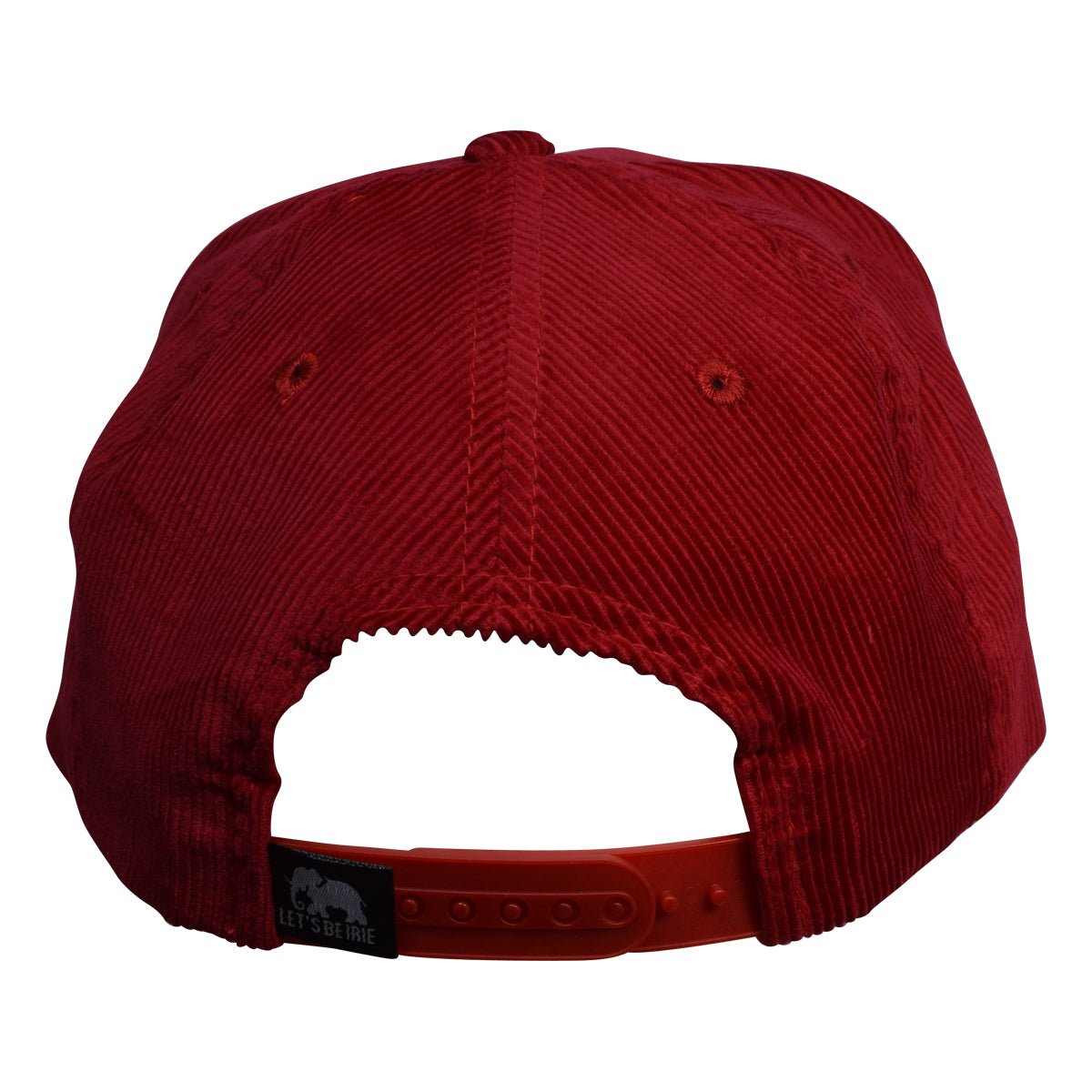 Corduroy Snapback by LET'S BE IRIE - Red - Let's Be Irie™