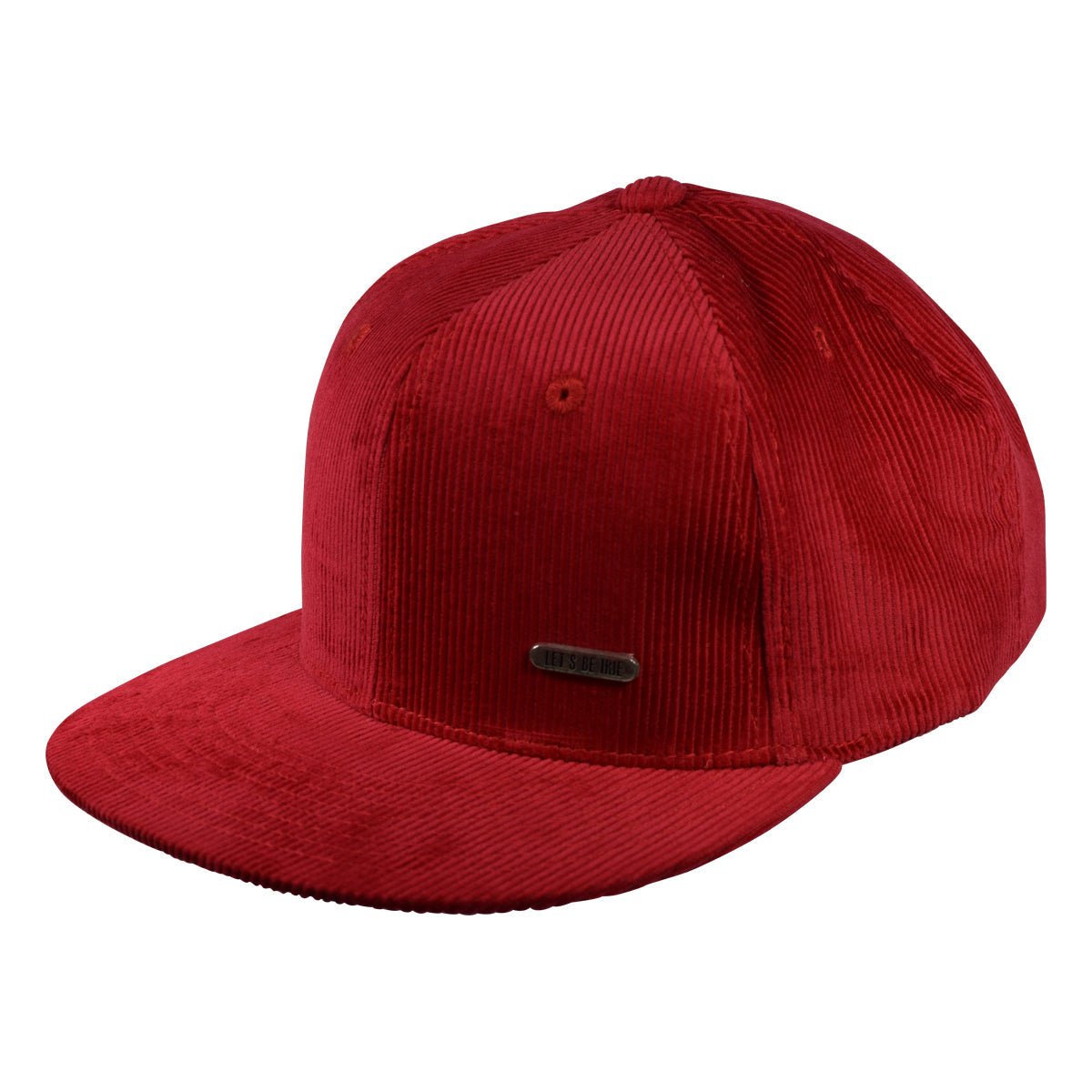 Corduroy Snapback by LET'S BE IRIE - Red - Let's Be Irie™