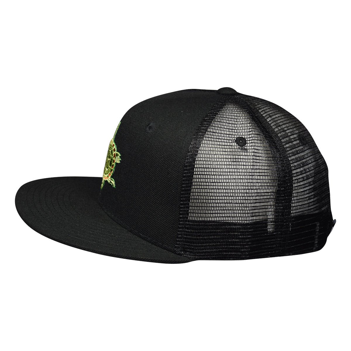 Turtle Trucker Hat by LET'S BE IRIE - Black - Let's Be Irie™