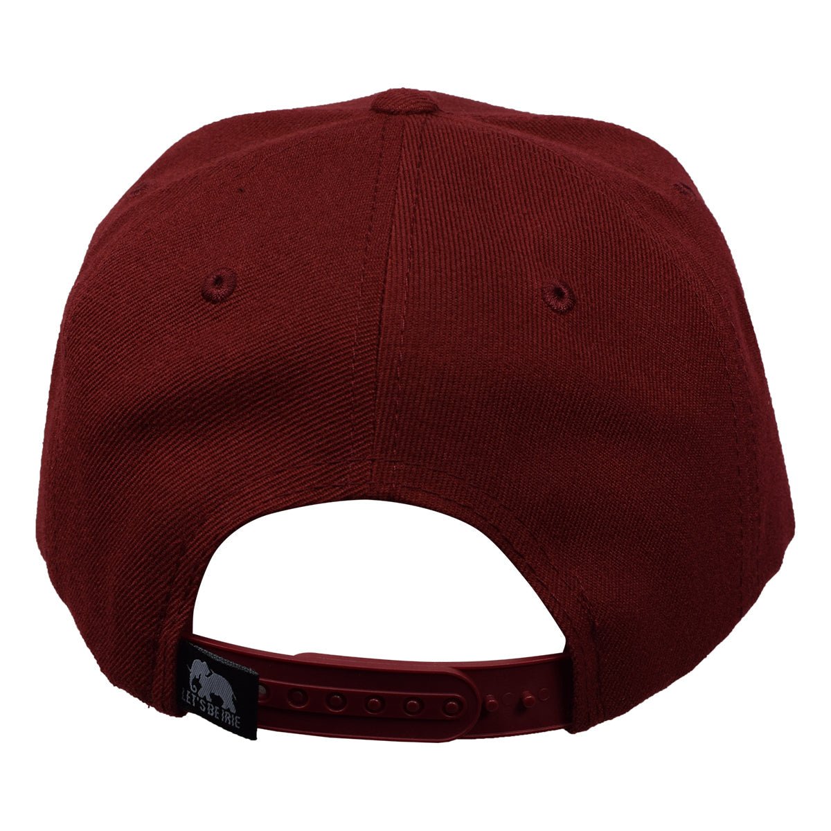 Brown Buffalo Snapback Hat by LET'S BE IRIE - Cardinal Red - Let's Be Irie™