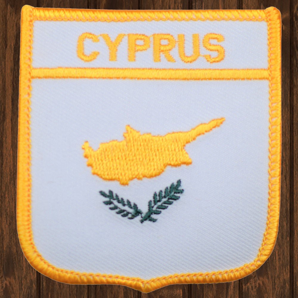 embroidered iron on sew on patch cyprus