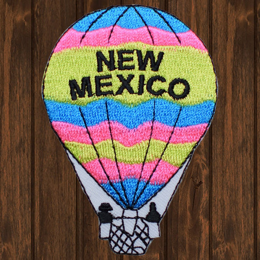 embroidered iron on sew on patch new mexico balloon