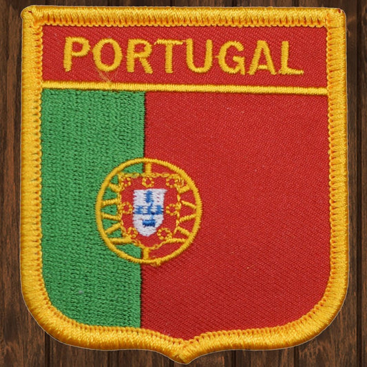 embroidered iron on sew on patch portugal