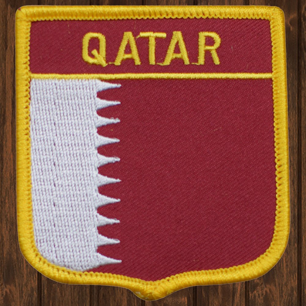 embroidered iron on sew on patch qatar