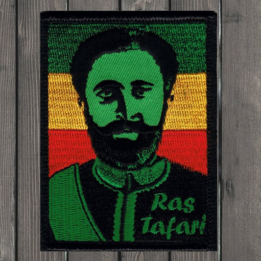 embroidered iron on sew on patch rastafari jamaican