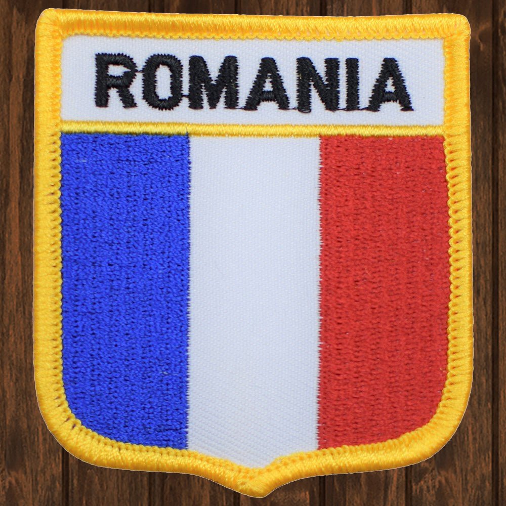 embroidered iron on sew on patch romania