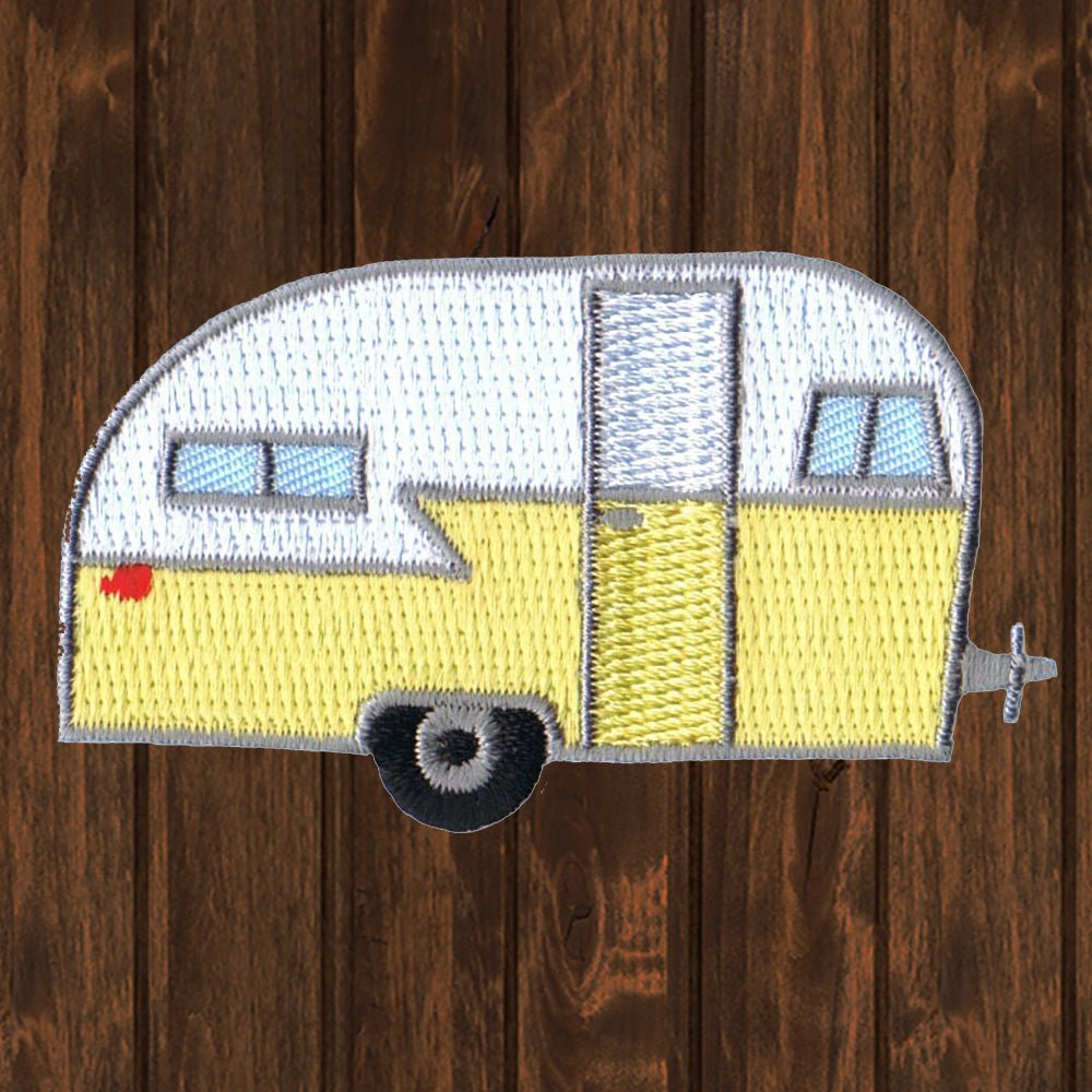 embroidered iron on sew on patch rv camper van