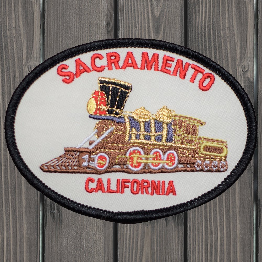 Sacramento Railway Embroidered Patch — Iron On