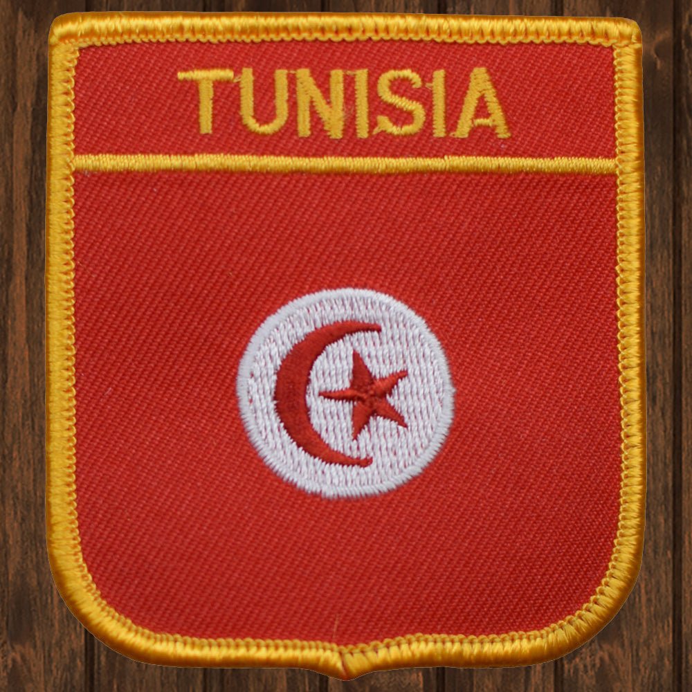 embroidered iron on sew on patch tunisia