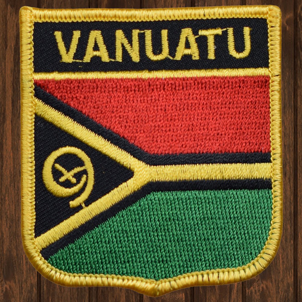 embroidered iron on sew on patch vanuatu