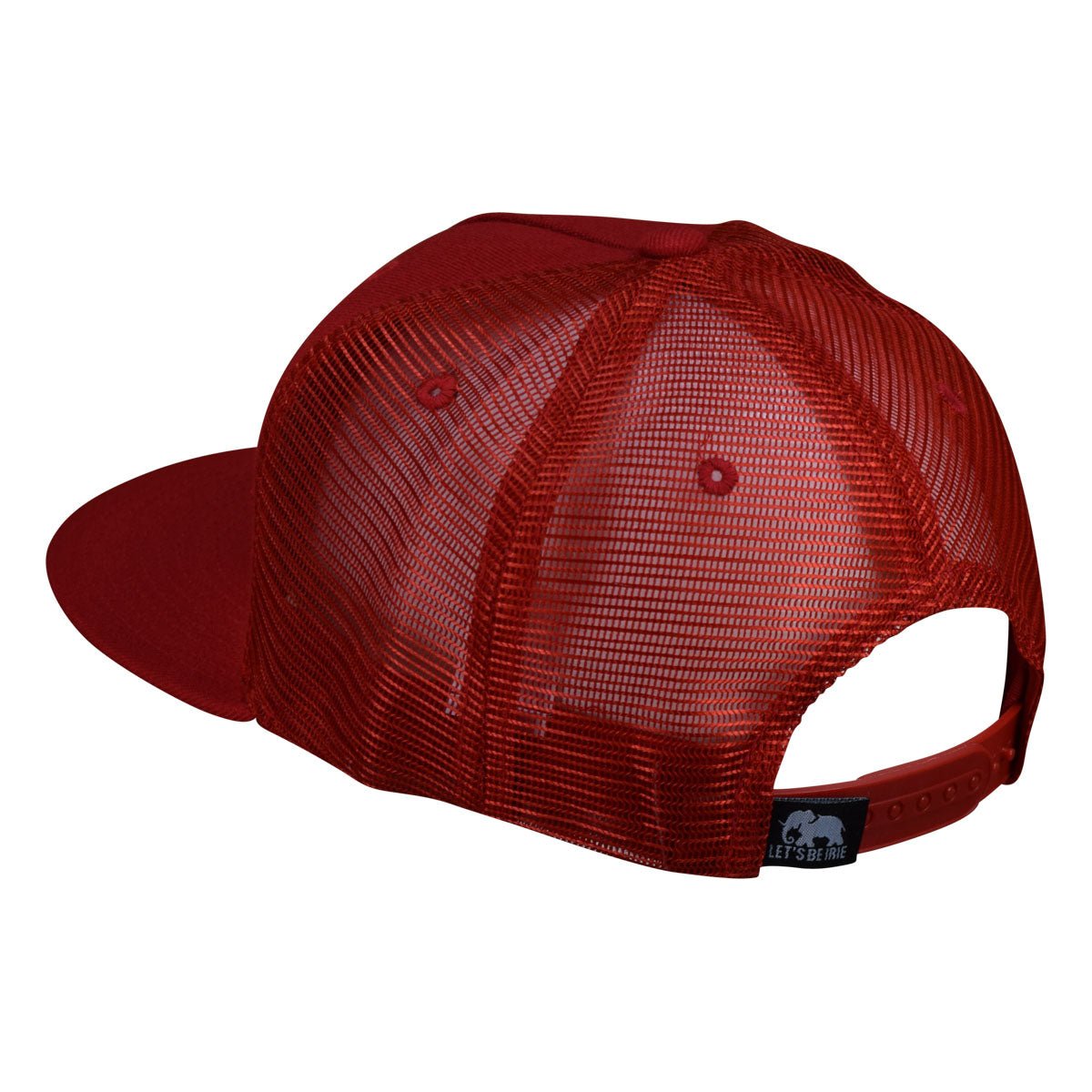 Hawaii Volcano Trucker Hat by LET'S BE IRIE - Red Snapback - Let's Be Irie™